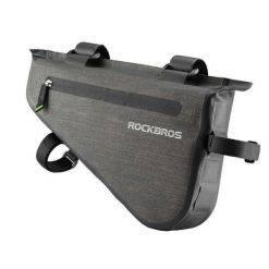 Torba rowerowa trójkątna pod ramę ROCKBROS AS-017 5L sakwa wodoodporna. Czarne torebki klasyczne damskie ROCKBROS, bez wzorów, bez dodatków. Za 129.99 zł.