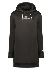 Maison Montaigne Sukienka dresowa "Gilongmai" w kolorze czarnym rozmiar: L. Czarne sukienki damskie Maison Montaigne, l, bez wzorów, z dresówki, bez kołnierzyka, bez ramiączek, mini. Za 108.74 zł.