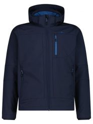 CMP Kurtka softshellowa w kolorze granatowym rozmiar: 54. Niebieskie kurtki outdoor męskie CMP, m, bez wzorów, bez kaptura. Za 224.95 zł.