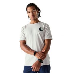 T-shirt Męski Movement III. Niebieskie t-shirty męskie Dare 2b, l, bez wzorów, z bawełny, bez kołnierzyka. Za 89.99 zł.