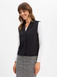 Soyaconcept® Kamizelka Kobiety czarny, XL. Czarne kamizelki damskie xl. Za 179.95 zł.