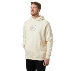Bluza sportowa męska Helly Hansen Core Graphic. Białe bluzy sportowe męskie Helly Hansen, bez wzorów, sportowe, bez kołnierzyka, bez ramiączek. Za 269.00 zł.