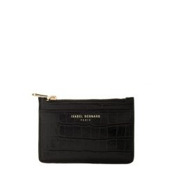 Isabel Bernard Uchwyt na karty Isabel Bernard Honoré Aveline czarny - skóra Portfele 1 ct Damski. Czarne portfele damskie Isabel Bernard, bez wzorów, z materiału. Za 340.99 zł.