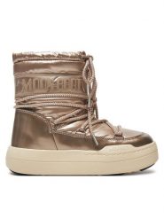 Moon Boot Śniegowce Junior Park Boot 80D3440020 Różowe złoto. Czerwone kozaki dziewczęce Moon Boot, bez wzorów, z materiału, bez obcasa. Za 529.99 zł.