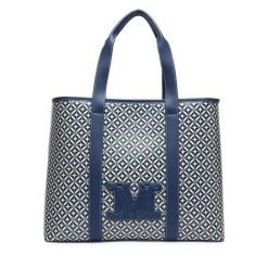 Torebka Max Mara Beachwear. Niebieskie torebki klasyczne damskie Max Mara Beachwear, bez wzorów, bez dodatków. Za 944.99 zł.