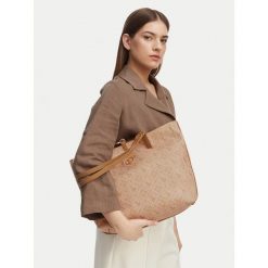 Torebka U.S. Polo Assn. Brązowe torebki klasyczne damskie U.S. Polo Assn., bez wzorów, bez dodatków. Za 149.99 zł.
