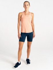 Dare 2b Top sportowy "Modernize II Vest" w kolorze brzoskwiniowym rozmiar: 34. Pomarańczowe topy damskie Dare 2b, bez wzorów, z materiału, bez ramiączek. Za 48.28 zł.