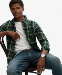 Superdry Koszula Lumberjack z długim rękawem, bawełna organiczna, relaxed. Niebieskie koszule damskie Superdry., m, z aplikacjami, z bawełny, bez kołnierzyka, bez ramiączek. Za 374.70 zł.