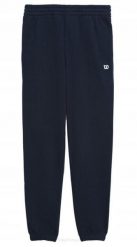 Spodnie dresowe juniorskie Wilson Team Woven Jogger. Niebieskie spodnie sportowe damskie Wilson, z bawełny, na fitness i siłownię. Za 209.00 zł.