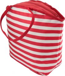 Torba chłodząca plażowa 20l Czerwono-biała Czerwona. Białe torebki klasyczne damskie Erima, bez wzorów, z materiału, bez dodatków. Za 131.99 zł.