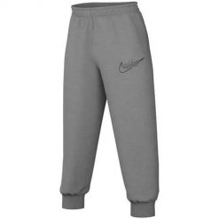 Spodnie sportowe męskie Nike Club. Szare spodnie sportowe męskie Nike, z dresówki. Za 418.00 zł.