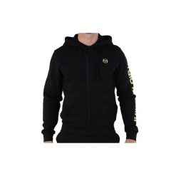Bluza z kapturem Sergio Tacchini NAMAR. Czarne bluzy z kapturem męskie Sergio Tacchini, m, z bawełny. Za 211.05 zł.