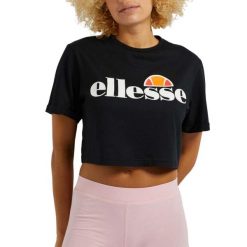 Koszulka treningowa damska Ellesse Alberta. Białe bluzki sportowe damskie Ellesse, m, bez wzorów, bez ramiączek. Za 62.99 zł.
