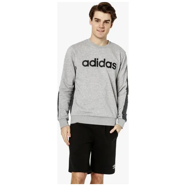 Adidas Bluza E Cb Crew Ft , szary, rozmiar XL. Szare bluzy bez kaptura męskie Adidas, m, z bawełny. W wyprzedaży za 149.99 zł.