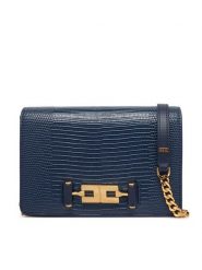 Elisabetta Franchi Torebka BS-09A-66E2-V300 Granatowy. Niebieskie listonoszki damskie Elisabetta Franchi, bez wzorów, bez dodatków. Za 1,289.00 zł.