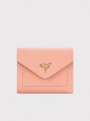 Lucky Bees Portfel "Columbia" w kolorze jasnoróżowym - 12 x 10 x 3 cm rozmiar: onesize. Różowe portfele damskie Lucky Bees, bez wzorów, z materiału. Za 43.99 zł.