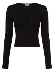 Noisy May koszulka z długim rękawem Kobiety Bawełna czarny, S. Czarne t-shirty damskie Noisy may, s, bez wzorów, z bawełny, bez kołnierzyka. Za 89.95 zł.