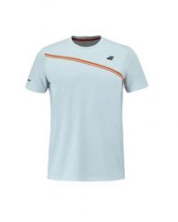 T-shirt Babolat Play Cotton. Niebieskie t-shirty damskie BABOLAT, s, bez wzorów, z materiału, bez kołnierzyka. Za 159.00 zł.