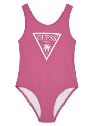 Guess Strój kąpielowy J5GZ48 KCA60 Różowy. Czerwone stroje kąpielowe dziewczęce Guess, z aplikacjami, z syntetyku. Za 97.00 zł.