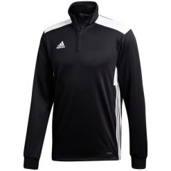 Regista 18 Training Bluza Piłkarska. Czarne bluzy z kapturem męskie Adidas, l, z materiału. Za 179.00 zł.