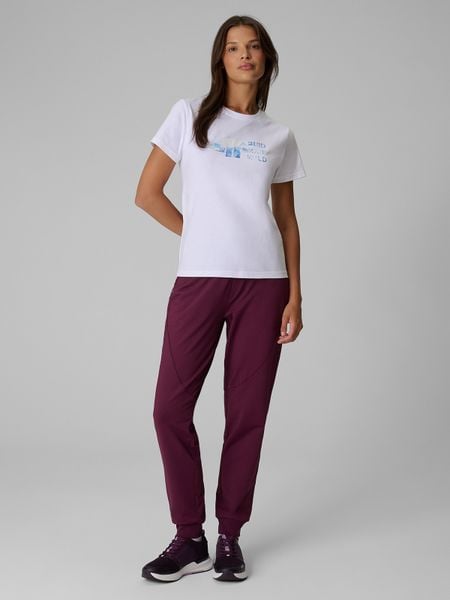 4F Spodnie dresowe joggery damskie - różowe XL. Czerwone spodnie dresowe damskie 4f, s, z dresówki, na fitness i siłownię. Za 159.99 zł.