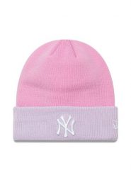 New Era Czapka Youth Colour Block 60565305 Różowy. Czerwone czapki dziecięce New Era, na zimę, bez wzorów, z materiału. Za 89.99 zł.