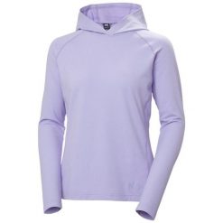 Damska kurtka turystyczna Helly Hansen Tyri. Fioletowe kurtki do biegania damskie Helly Hansen, xl, bez wzorów, z elastanu, z kapturem. Za 385.00 zł.