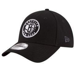 Czapka New Era Brooklyn Nets, Dla obu płci. Czarne czapki męskie New Era, bez wzorów, z bawełny. Za 202.99 zł.