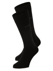 BOSS Skarpety w 2-paku Mężczyźni Bawełna czarny, 43-46. Czarne skarpetki męskie Boss, bez wzorów, z bawełny. Za 74.95 zł.