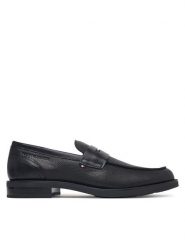 Tommy Hilfiger Lordsy Lth Mix Dress Hilfiger Loafer FM0FM06087 Czarny. Czarne mokasyny męskie Tommy Hilfiger, ze skóry. Za 649.99 zł.