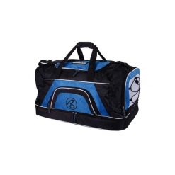 BRUBAKER Big Base - Torba sportowa 90L czarno-niebieska. Czarne torby podróżne męskie X2. Za 232.99 zł.