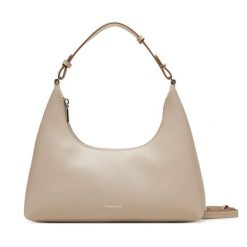 Torebka Calvin Klein. Brązowe torebki klasyczne damskie CALVIN KLEIN, bez wzorów, bez dodatków. Za 309.99 zł.