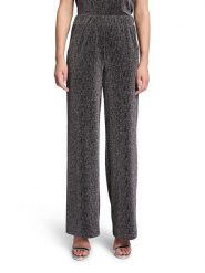 BETTY & CO Spodnie w kolorze czarnym rozmiar: 38. Czarne spodnie materiałowe damskie Betty & Co., bez wzorów, z materiału, z podwyższonym stanem. Za 91.77 zł.