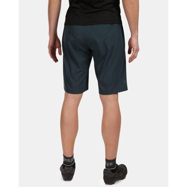 Męskie spodenki na rower freestyle cyckling Kilpi HIXON-M. Zielone szorty męskie Kilpi, bez wzorów, z nylonu, sportowe. Za 292.95 zł.