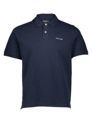 Pepe Jeans Koszulka polo w kolorze granatowym rozmiar: L. Niebieskie koszulki polo męskie Pepe Jeans, l, bez wzorów, z bawełny, bez ramiączek. Za 114.44 zł.