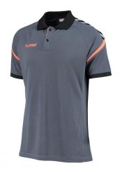Hummel koszulka T-shirt męski hmlAuthentic Charge Functional Polo. Szare koszulki polo męskie HUMMEL, m, bez wzorów, z materiału, bez ramiączek. Za 60.00 zł.