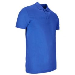 Koszulka Polo KEEZA Velve. Niebieskie bluzki damskie KEEZA, bez wzorów, sportowe, bez kołnierzyka, bez ramiączek. Za 68.00 zł.