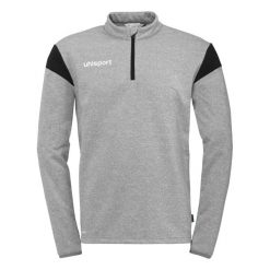 Bluza treningowa z zamkiem błyskawicznym 1/4 Uhlsport Squad 27. Czarne bluzy bez kaptura męskie UHLSPORT. Za 194.00 zł.