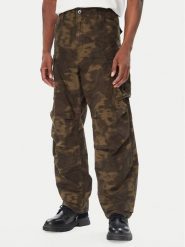 G-STAR Spodnie materiałowe Rovic 3D D30010-D553 Khaki Regular Fit. Brązowe spodnie materiałowe męskie G-Star, bez wzorów, z bawełny, retro. Za 539.99 zł.