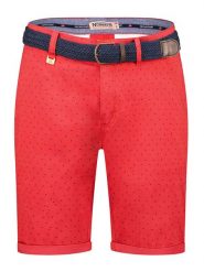 Geographical Norway Bermudy "Pacifique" w kolorze czerwonym rozmiar: L. Czerwone szorty męskie Geographical Norway, bez wzorów, z tkaniny. Za 105.38 zł.