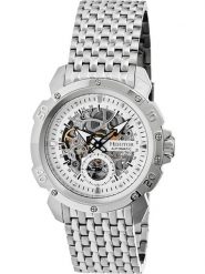 Heritor Zegarek automatyczny "Conrad" w kolorze srebrnym rozmiar: onesize. Szare, analogowe zegarki męskie Heritor, srebrne. Za 587.99 zł.