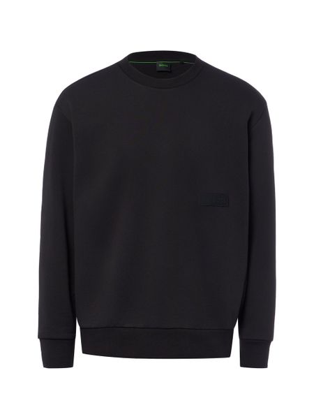 BOSS Green Bluza Mężczyźni Bawełna czarny, XL. Czarne bluzy bez kaptura męskie Boss Green, m, z bawełny. Za 599.95 zł.
