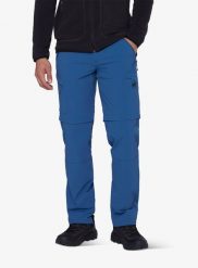 Spodnie turystyczne Mammut Runbold IV Zip Off Pants. Niebieskie szorty męskie Mammut, na lato, bez wzorów, z elastanu. Za 692.99 zł.
