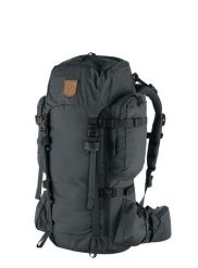 Plecak trekkingowy Fjallraven Kajka 55. Czarne plecaki damskie Fjällräven, bez wzorów, z nylonu. Za 1,534.49 zł.