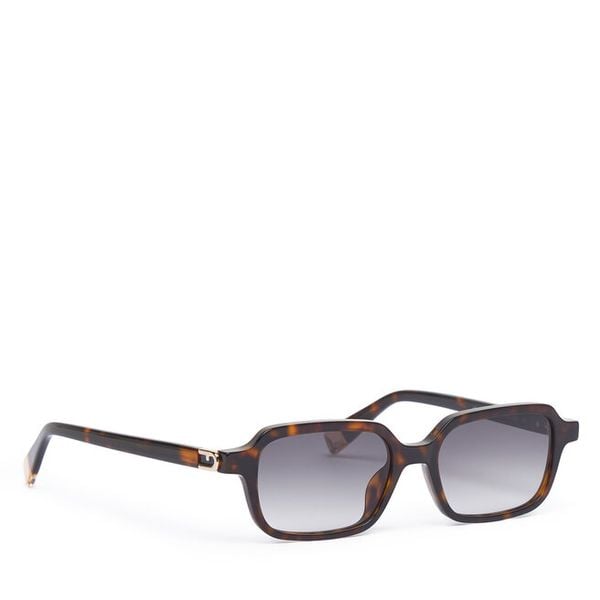 Okulary przeciwsłoneczne Furla. Brązowe okulary przeciwsłoneczne damskie Furla. Za 469.99 zł.