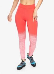 Legginsy wspinaczkowe damskie La Sportiva Patcha Leggins. Czerwone legginsy damskie La Sportiva, s, bez wzorów, z elastanu. Za 240.89 zł.