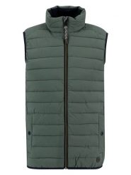 FYNCH-HATTON Kamizelka pikowana w kolorze zielonym rozmiar: XL. Zielone kamizelki męskie Fynch-Hatton, xl. Za 165.99 zł.