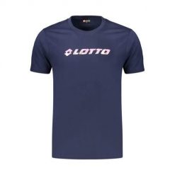 Koszulka sportowa męska Lotto 466002blnavy2xl. Niebieskie t-shirty sportowe męskie Lotto, m, bez ramiączek. Za 159.00 zł.