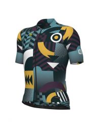 Koszulka rowerowa męska Alé Cycling PR-E Games. Brązowe t-shirty sportowe męskie ALÉ CYCLING, m, z elastanu, bez ramiączek, na fitness i siłownię. Za 526.95 zł.