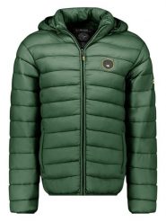 Geographical Norway Kurtka pikowana "Amigomap" w kolorze zielonym rozmiar: XXL. Zielone kurtki męskie Geographical Norway, xxl, bez wzorów, bez kaptura. Za 174.02 zł.